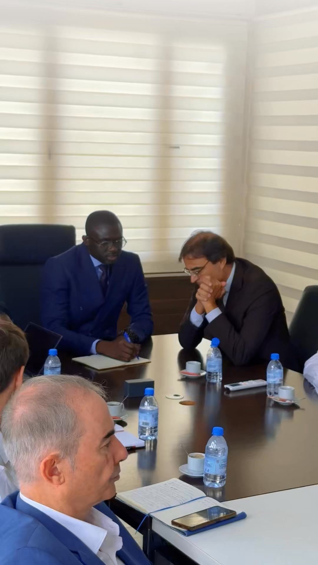 Reunión entre la SAPCO-Sénégal y una delegación de empresas españolas en Senegal